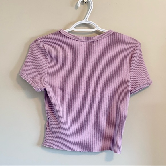 Urban Outfitters Ribbed T-Shirt - Picture 6 of 9